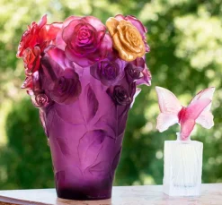 Outlet Flacon couple de papillons daum Flacon De Parfum