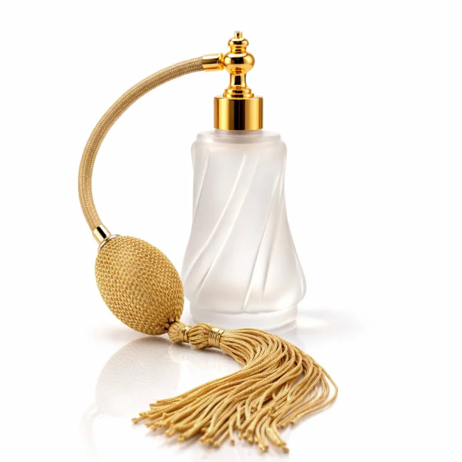 Discount Flacon parfum satin or verre Flacon De Parfum