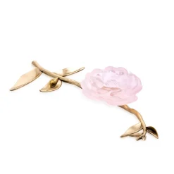 Clearance Fleur d’apparat camelia daum Fleurs Cristal|Sulfures, Presse-Papiers Cristal