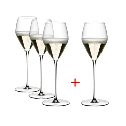 Discount Flûte champagne Veloce Riedel X4 (dont 1 gratuit) Coffrets Verres Cristal|Verre En Cristal Taillé