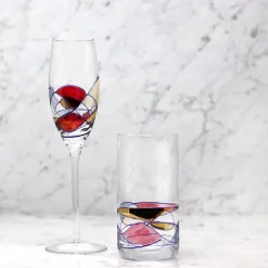 Discount Flûte cristal galleria Flûte Champagne|Verre Cristal Couleur