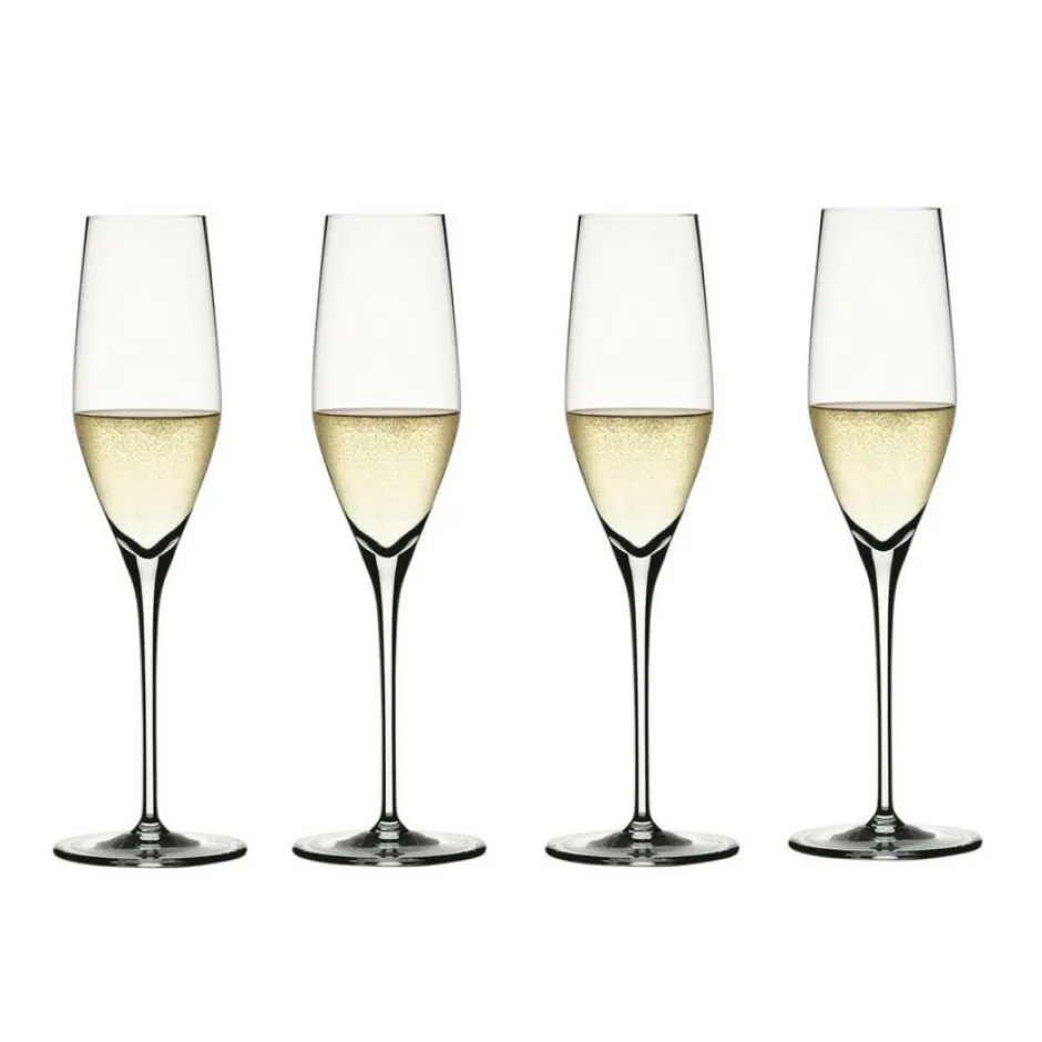 New Flûtes champagne authentis x4 Art De La Table|Verre À Pied