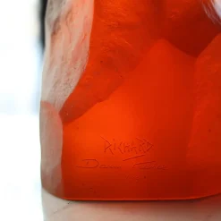 New Galatéa Ambre et Or Daum Jean-Philippe Richard Editions D’Art|Éditions D’Art Cristal