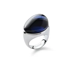 Discount Galea bague bleu nuit baccarat Bijoux|Bagues Cristal