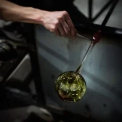 New Globe d’arrosage blanc en cristal de Lorraine Décoration|Fleurs Cristal