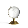 Outlet Globe terrestre cristal Décoration