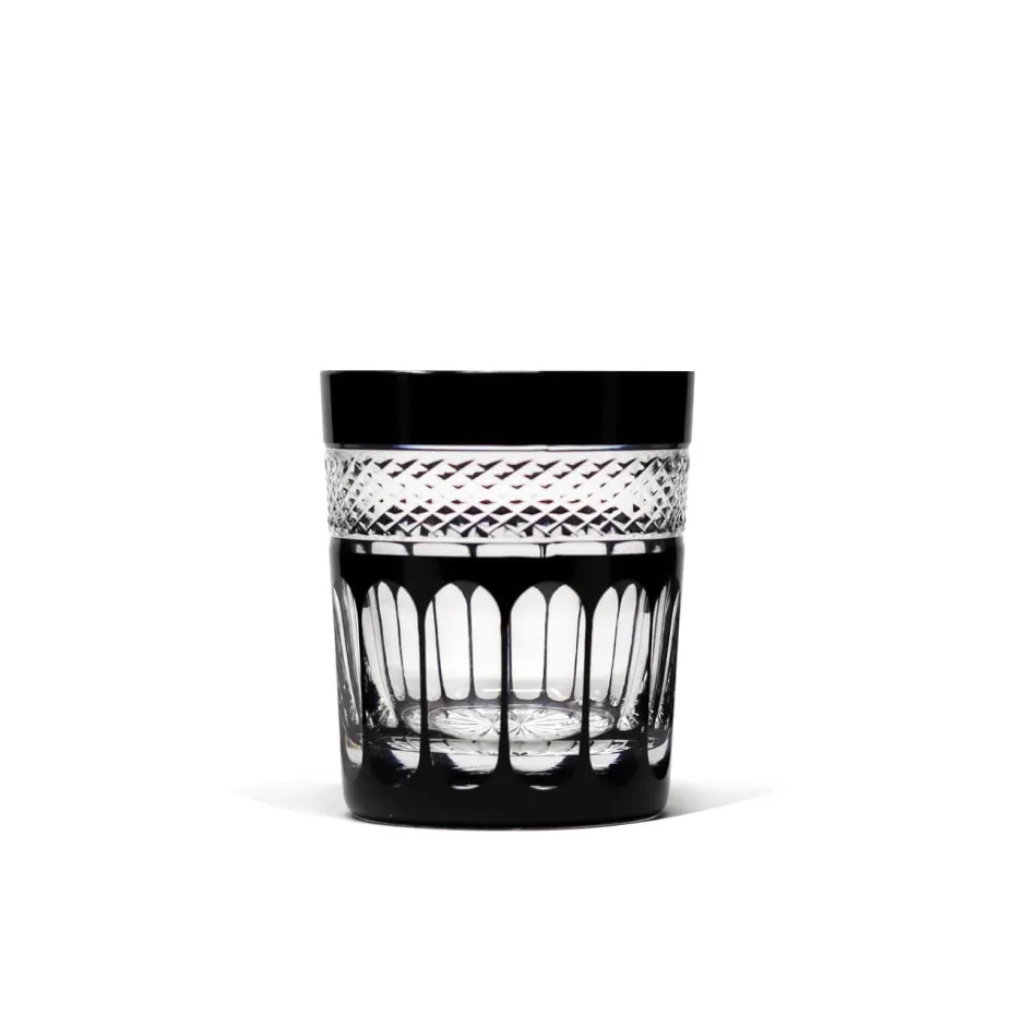 Gobelet cristal noir pénombre Art De La Table|Verre À Whisky