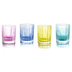 Online Gobelet harmonie colors of joy X4 Baccarat set II Art De La Table|Verre À Whisky