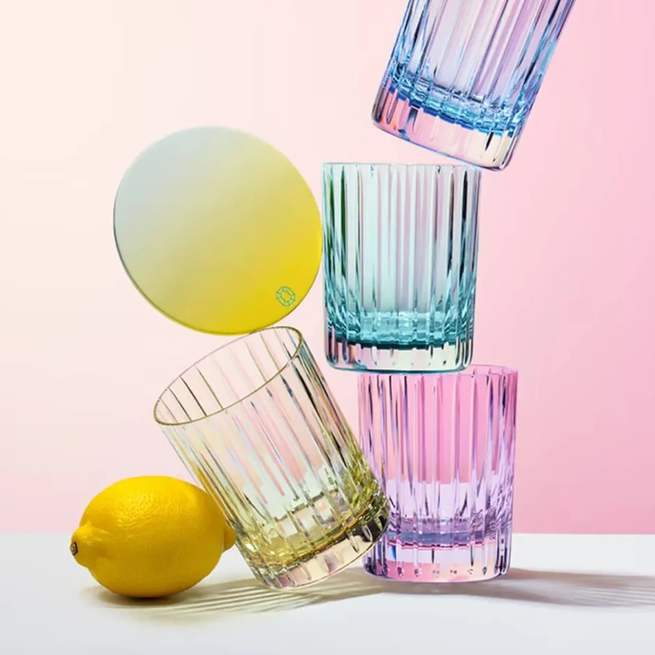 Online Gobelet harmonie colors of joy X4 Baccarat set II Art De La Table|Verre À Whisky