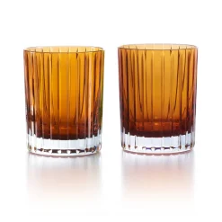 Outlet Gobelet harmonie orange x2 baccarat Art De La Table|Verre À Whisky
