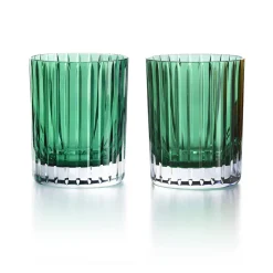 Best Gobelet harmonie vert émeraude x2 baccarat Art De La Table|Verre À Whisky