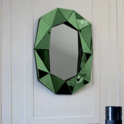 Hot Grand Miroir cristal diamant émeraude Reflections Copenhagen Miroir
