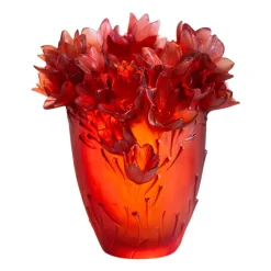 Online Grand vase safran daum Vases|Vases Cristal Couleur