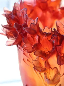 Online Grand vase safran daum Vases|Vases Cristal Couleur