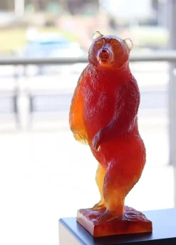 New Grizzli ours ambre daum Bestiaire|Animaux Cristal