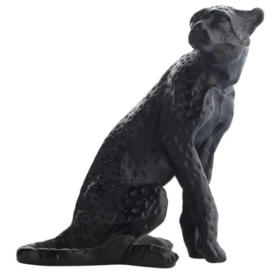 Outlet Guépard noir j.f leroy daum Animaux Cristal