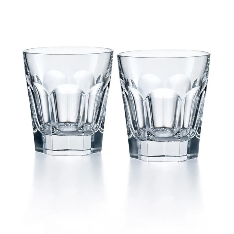 New Harcourt 1841 gobelet old x2 baccarat Art De La Table|Verre À Whisky