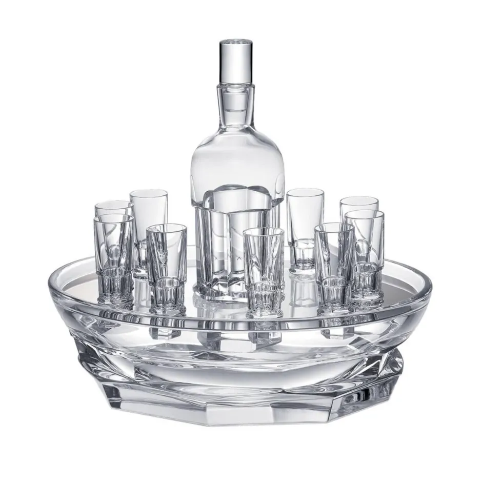 Outlet Harcourt abysse service à vodka + carafe Baccarat Art De La Table