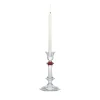 Outlet Harcourt bougeoir rouge Baccarat Coupes, Coupelles Et Photophores|Photophores, Bougeoirs Cristal