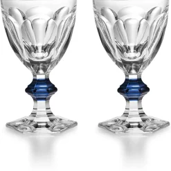 Hot Harcourt bouton bleu verre baccarat x2 Art De La Table|Verre À Eau