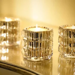 New Heritage bougie rouge 540 baccarat Coupes, Coupelles Et Photophores|Bougies Baccarat