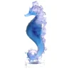 Hot Hippocampe bleu rose mer de corail daum Bestiaire|Animaux Cristal