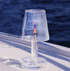 Hot Lampe à huile de salon (intérieur et extérieur) Photophores, Bougeoirs Cristal|Coupes, Coupelles Et Photophores