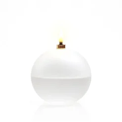 Sale Lampe à huile ice verre Coupes, Coupelles Et Photophores|Lampes Cristal