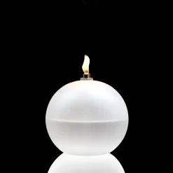 Sale Lampe à huile ice verre Coupes, Coupelles Et Photophores|Lampes Cristal