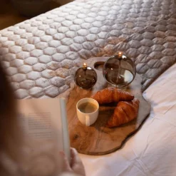 Hot Lampe à huile sphère verre couleur champagne Coupes, Coupelles Et Photophores|Lampes Cristal