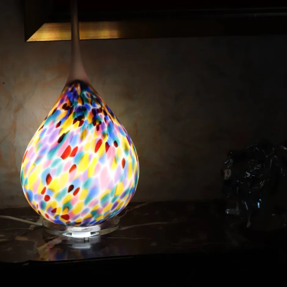 Online Lampe bubble Lollipop sablée cristal de Lorraine Luminaires|Lampes Cristal