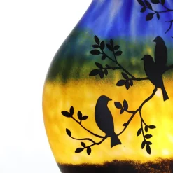 Lampe cristal art nouveau N°2 Luminaires|Lampes Pâte De Verre