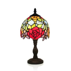 Discount Lampe en verre vitrail n°9 Luminaires|Lampes Pâte De Verre