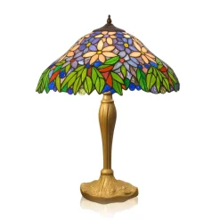 Outlet Lampe en verre vitrail N°10 Lampes Pâte De Verre|Lampes Cristal