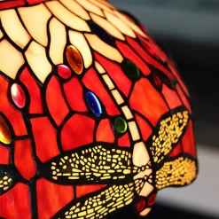 New Lampe en verre vitrail n°4 Lampes Pâte De Verre|Lampes Cristal