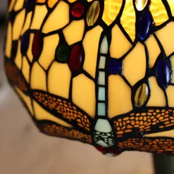 New Lampe en verre vitrail n°5 Lampes Pâte De Verre|Lampes Cristal