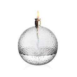 New Lampe huile sphère martelé Lampes Cristal|Coupes, Coupelles Et Photophores