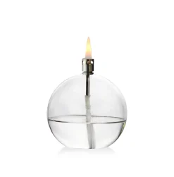 Clearance Lampe huile sphère verre gm Photophores, Bougeoirs Cristal|Coupes, Coupelles Et Photophores