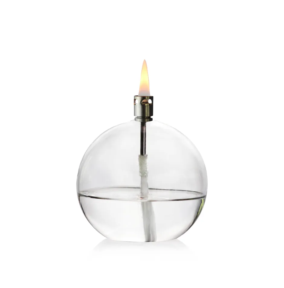 Sale Lampe huile sphère verre mm Photophores, Bougeoirs Cristal|Coupes, Coupelles Et Photophores
