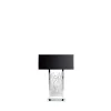 New Lampe Poséidon cristal Lalique abat-jour blanc Lampes Cristal|Luminaires