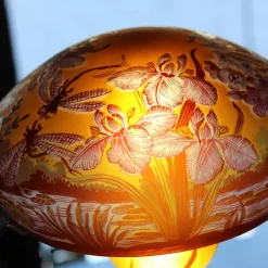 Online Lampe pâte de verre art nouveau n°17 Tip Gallé Luminaires|Lampes Pâte De Verre