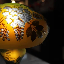 New Lampe pâte de verre art nouveau – e Tip Gallé Luminaires|Lampes Pâte De Verre