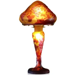 Sale Lampe pâte de verre art nouveau n°11 Tip Gallé Luminaires|Lampes Pâte De Verre