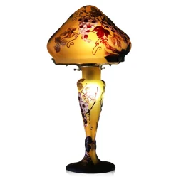 Hot Lampe pâte de verre art nouveau n°14 Tip Gallé Luminaires|Lampes Pâte De Verre