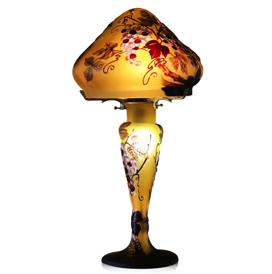 Hot Lampe pâte de verre art nouveau n°14 Tip Gallé Luminaires|Lampes Pâte De Verre