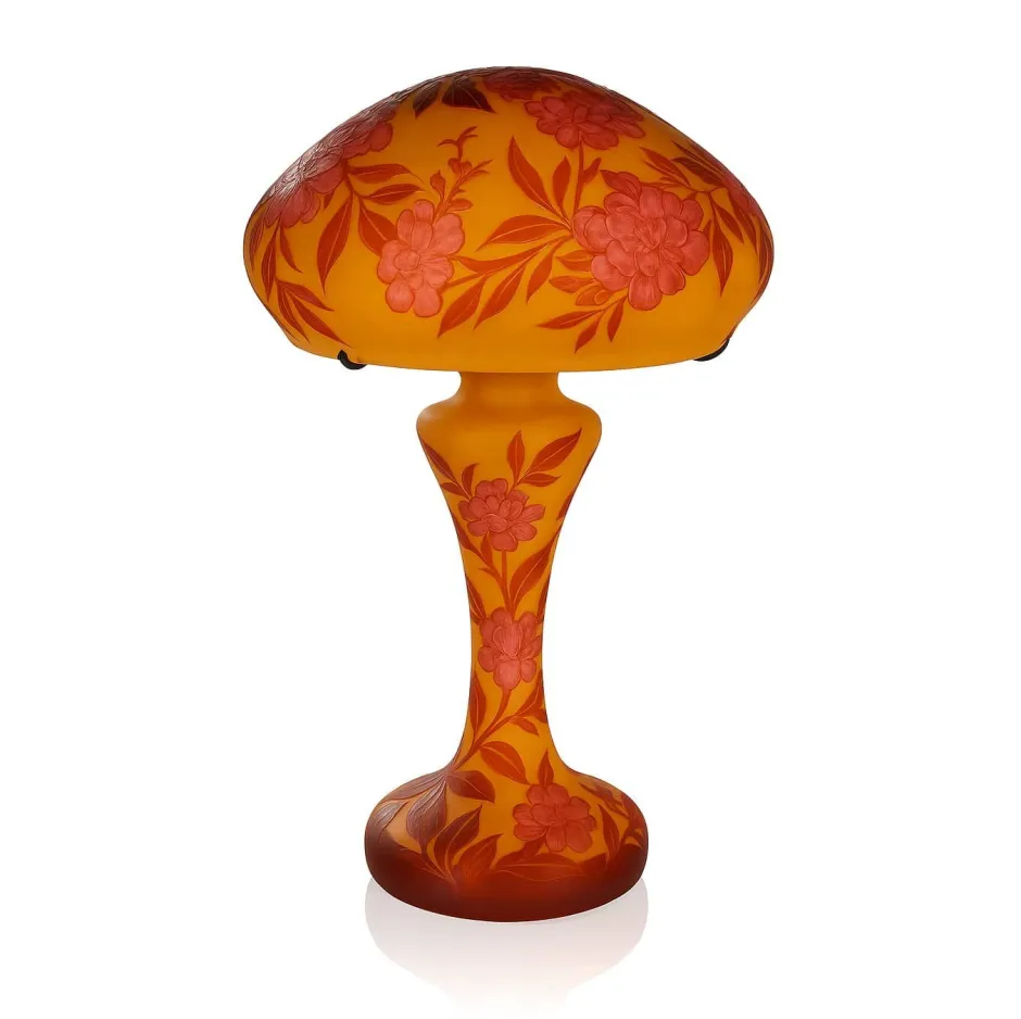 Sale Lampe pâte de verre art nouveau n°16 Tip Gallé Luminaires|Lampes Pâte De Verre