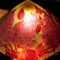 Hot Lampe pâte de verre conique tip gallé N°22 Luminaires|Lampes Pâte De Verre