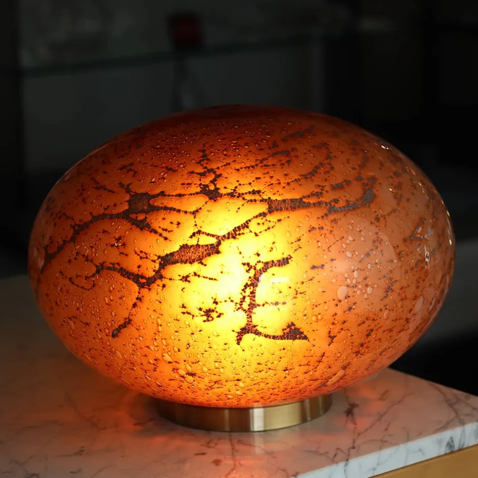 Clearance Lampe spendor en verre rouge Luminaires|Lampes Cristal