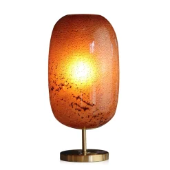 Online Lampe symphonie en verre rouge Lampes Cristal|Luminaires