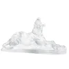 Hot Lionne Couchée Baillant Rembrandt Bugatti By Lalique 2014 cire perdue Sculptures Cristal|Sculptures Et Figurines
